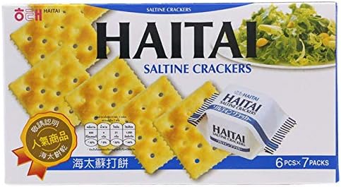 Sinto shop 1pcs Haitai Saltine Crackers 141g.