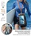 TORRAS IP68 Waterproof Phone Pouch Double Space, Floating Waterproof Phone Case with Lanyard for iPhone 17 Pro Max 16 15 14 S26 S25, Phone Dry Bag Vacation Cruise Ship Travel Essentials 7.0'', Black