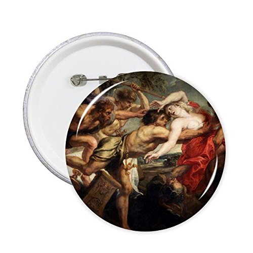 Badge bouton mythologique pour personnaliser un sac de voyage