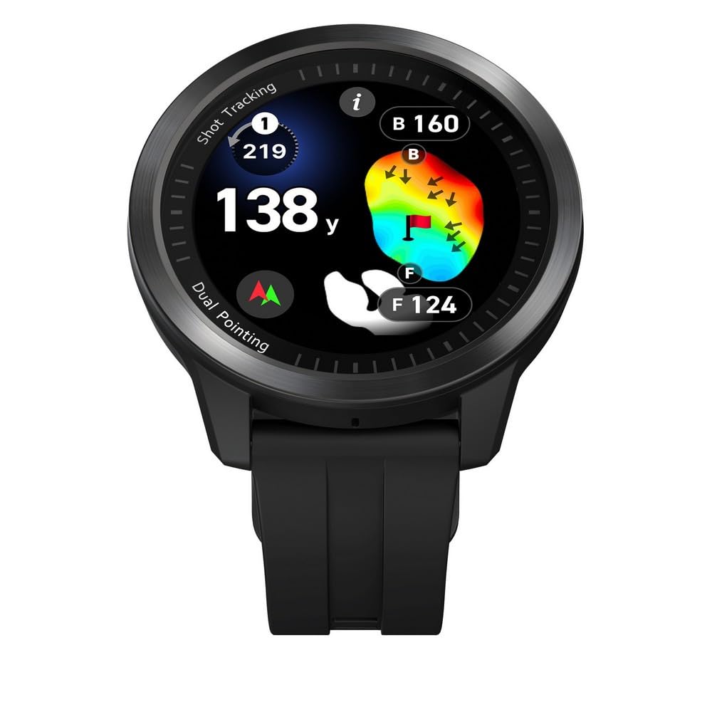 Amazon.co.jp: T12 PRO GPS ゴルフウォッチ 2025 ブラック : スポーツ