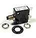 Philmore 10 Amp Push Button Manual Reset Thermal Circuit Breaker 50V DC, 250V AC