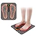 EMS Foot Massager,Electronic Muscle Stimulatior Massage Mat,8 Modes 18 Intensities Relax Muscles,Folding Portable Feet Massage Machine