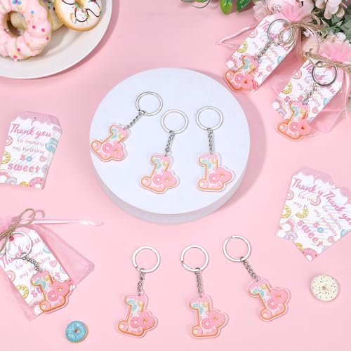 Image of Party Favors Theme Baby-Shower Keychain Set