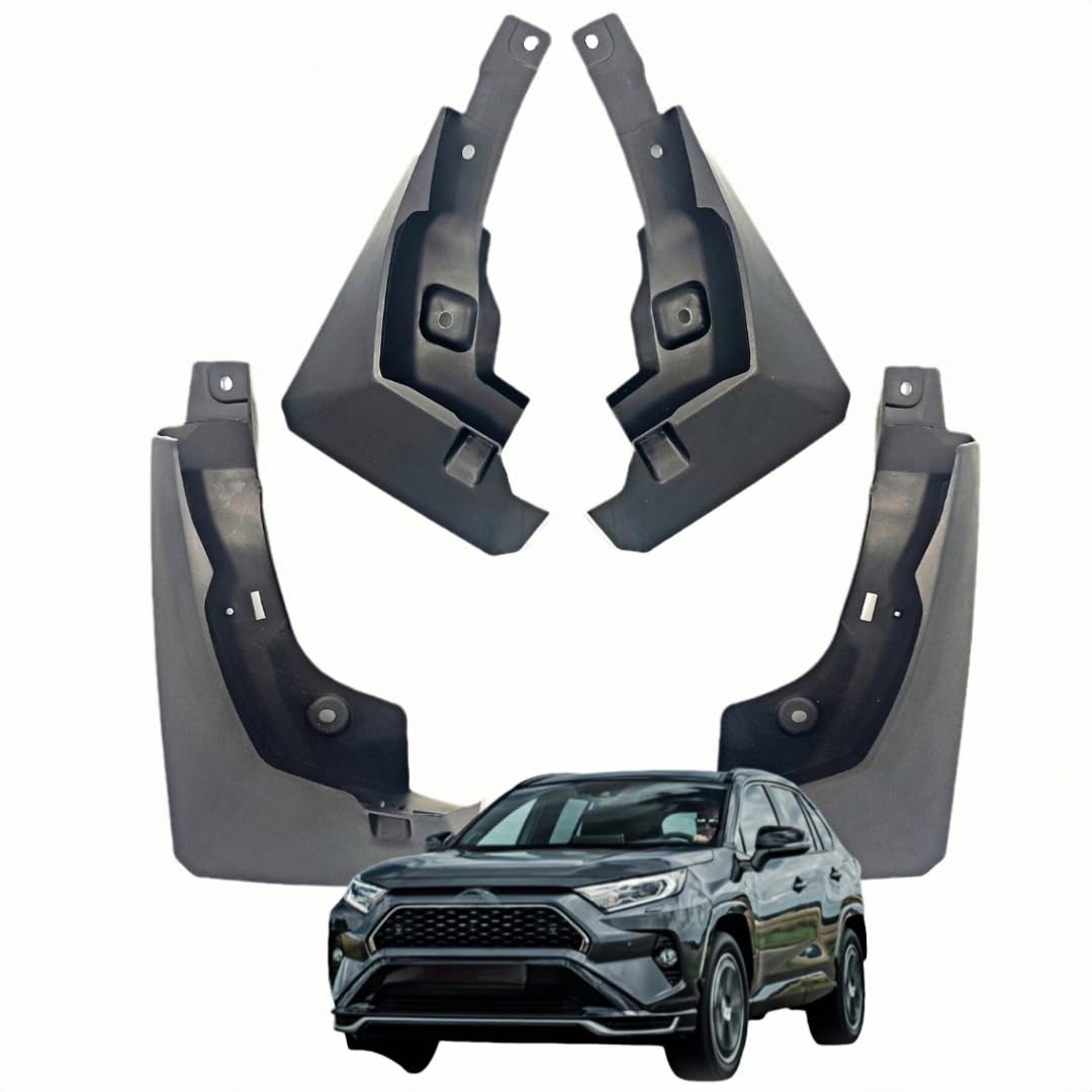 UDRFKDS Mud Flaps Splash Guards For Toyota RAV4(2.4) 2006-2013 Accessories Mudflap Fender Flares Front and Rear Mud Guard Set 4PCS