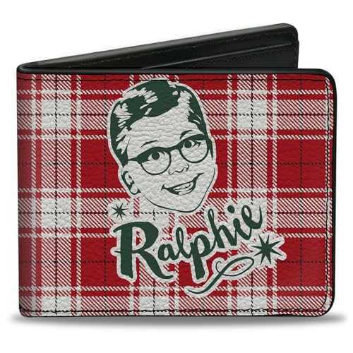 Buckle-Down Men's Bifold Wallet a Christmas Story, 4.0