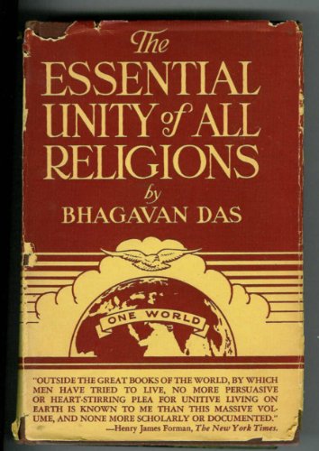 The Essential Unity of All Religions B000URVCL4 Book Cover