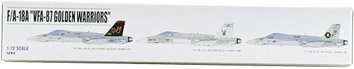 Miniatura 7 de Premium Hobbies F/A-18 VFA-87 Golden Warriors - Kit de avión modelo de plástico a escala 1:72, 129V