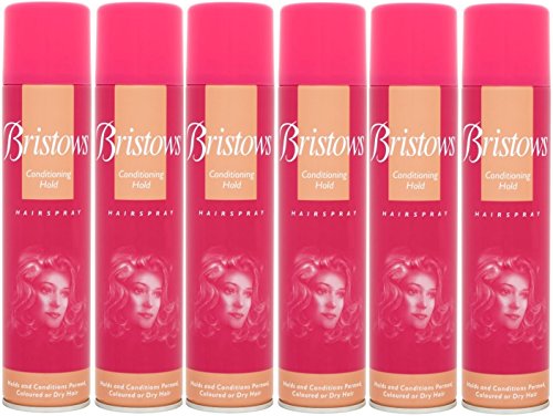 Bristows Conditiong Hold Hairspray 300ml (6 PACK)