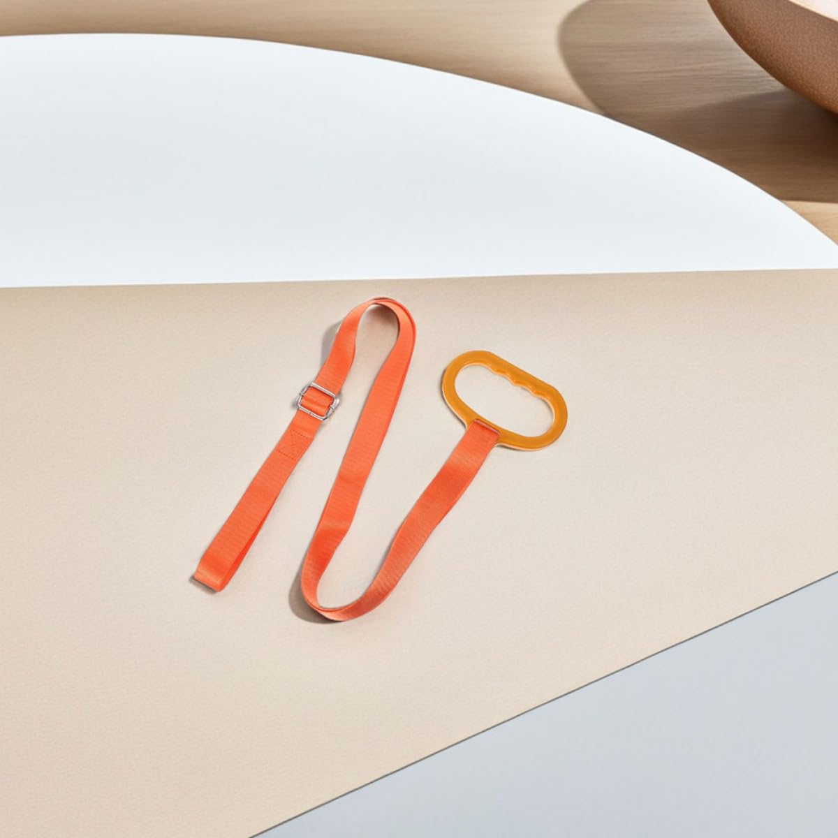 VANZACK Arnés de Arrastre para Ciervos Ajustable Naranja 2 Unidades con Cuerda Autoblocante Resistente y Asa Portátil Sistema de Transporte para Caza y Actividades al Aire Libre
