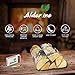 Alderline Premium Kiln-Dried Birch Hardwood Logs 20kg - Ready to Burn firewood - Smokeless fire logs for wood burners, Stoves, Fire Pits