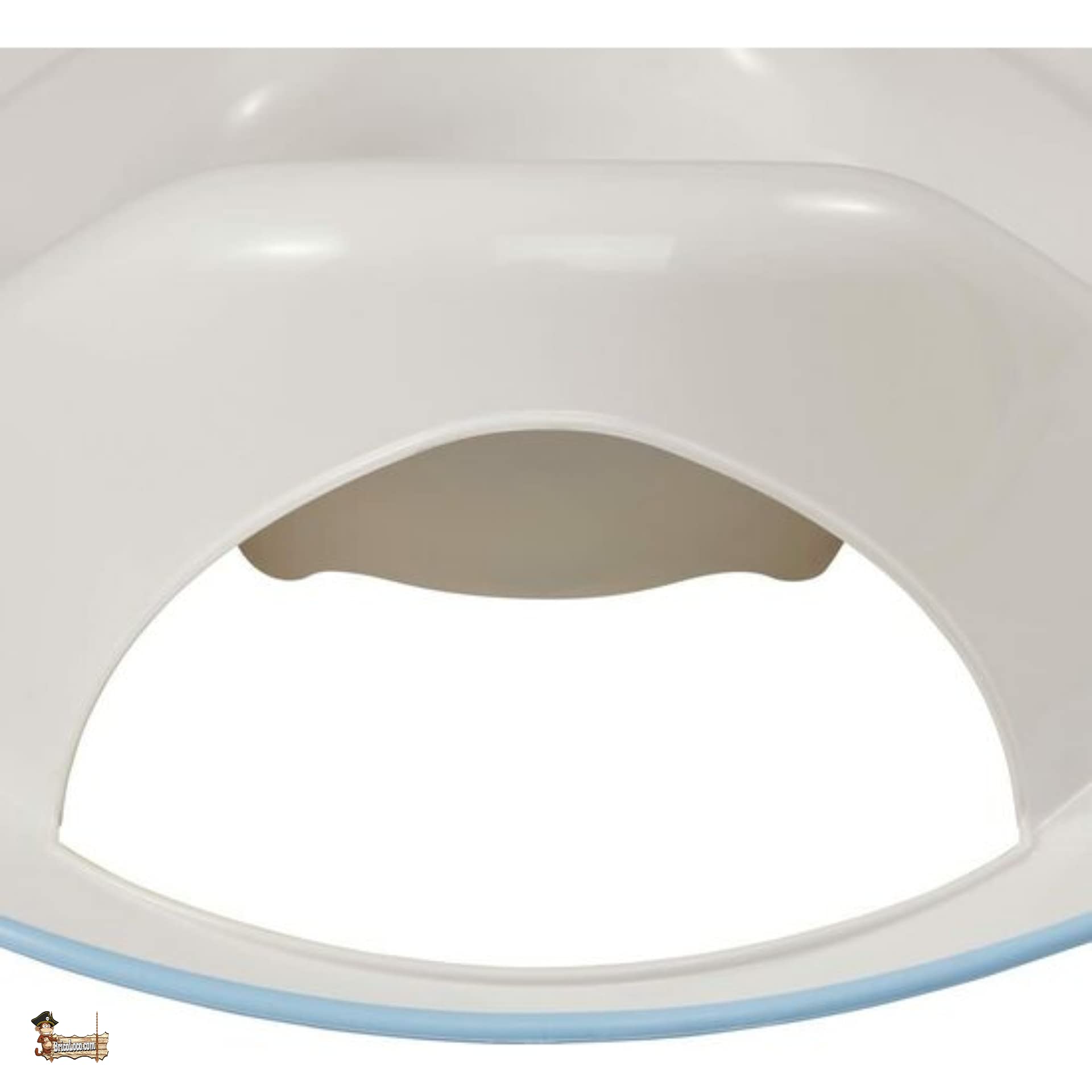 BricoLoco. Reductor original inodoro WC infantil, para niños y bebes de 18 a 4 años. En color blanco y con el dibujo de FROZEN de Disney. ES ANTIDESLIZANTE. (2 uds)