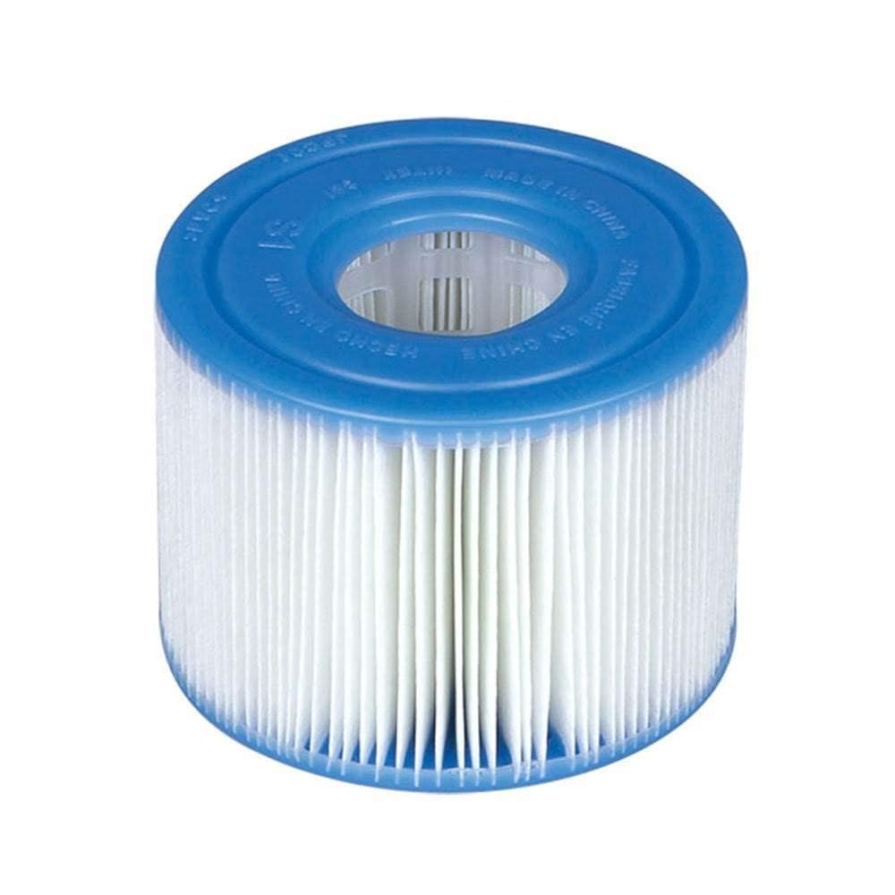 Intex PureSpa 29001E - Cartuccia di ricambio per filtri termali in carta Dacron tipo S1, per vari modelli PureSpa, confezione da 16