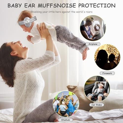 Nehito 2-In-1 Baby Ear Muffs Noise Protection Up To 48 Months thumb #6