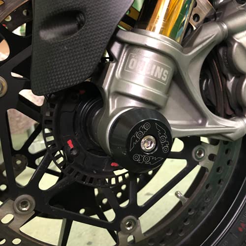 Racing Sturzpad Kit Vorderachse passend für Ducati Panigale 899/1199/1299/V4 - Moko