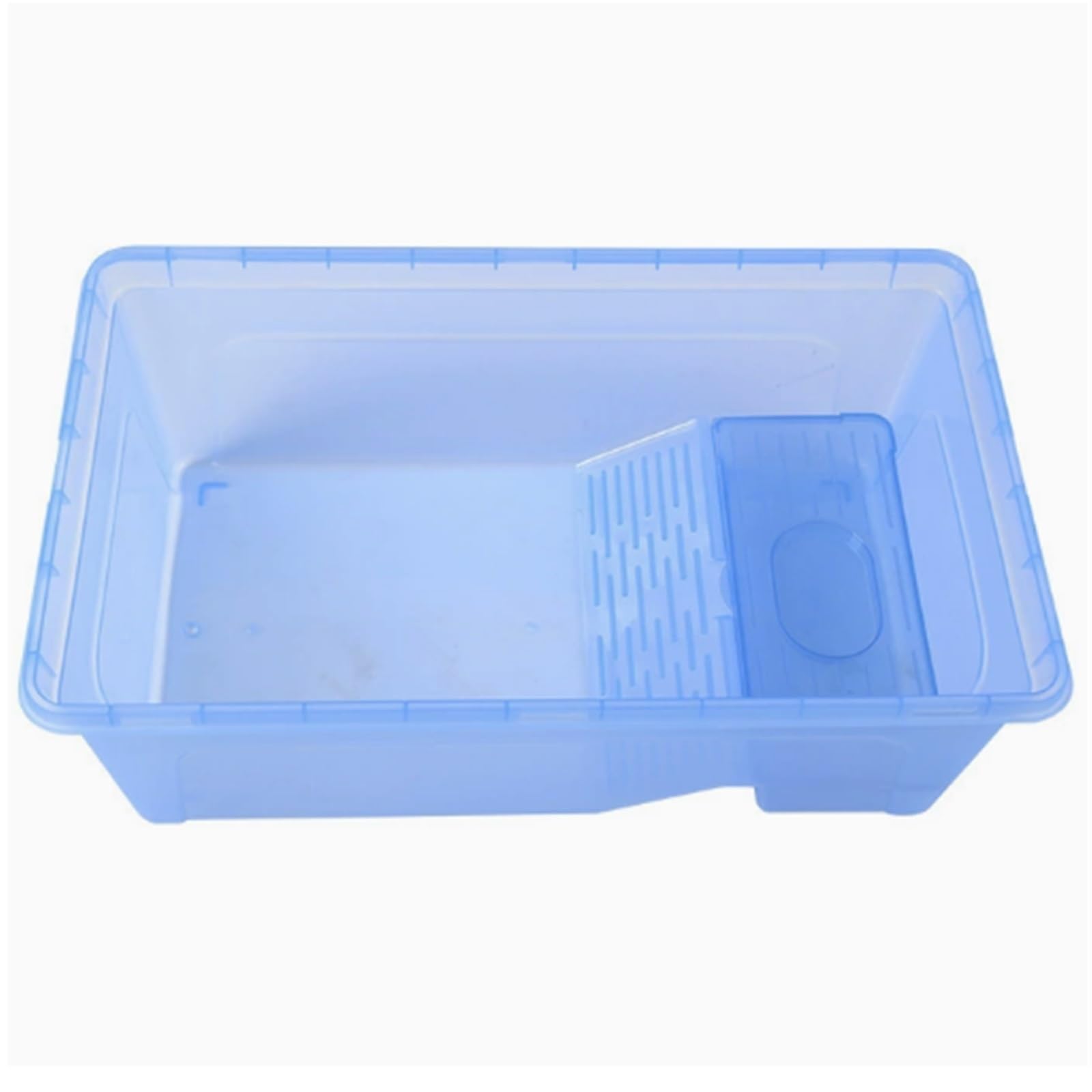 Siedlisko terrarium Zintegrowana platforma wspinaczkowa ze zbiornikiem ekologicznym dla żółwi Terrarium akwariowe(XL)