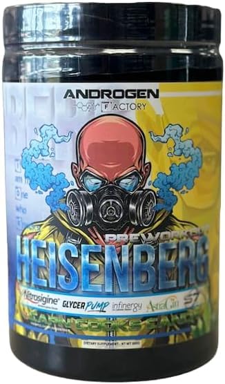 VitaBoostAndrogen Factory - Heisenberg – Supports Strength, Energy, and Lean Muscle Growth, Advanced Formula for Performance and Enduranc (Pack of 1, Capn' Cooks Candy)