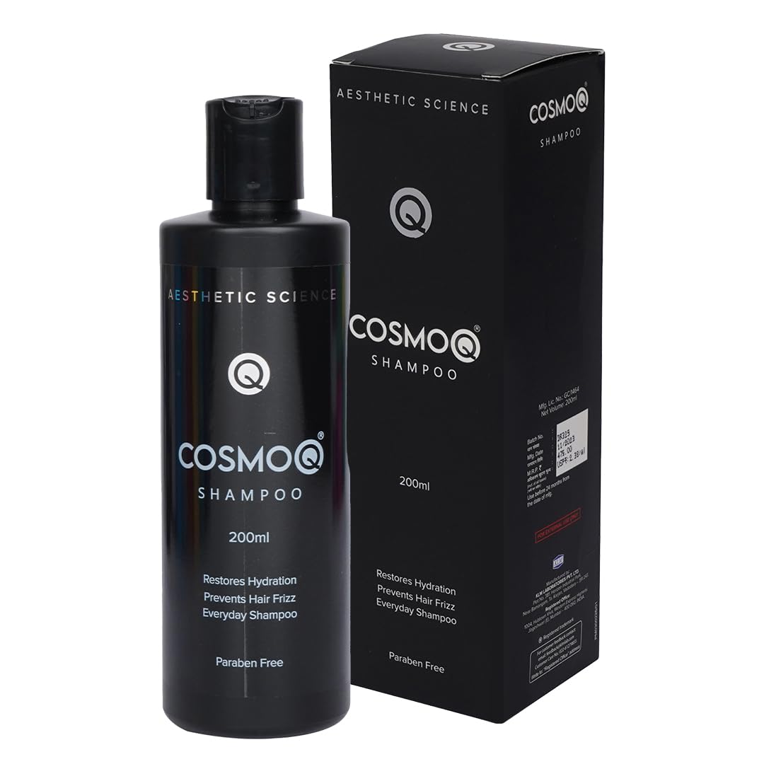 KLM Cosmoq Shampoo 200ml | Restores Hydration, Prevents Hair Frizz Everyday Hair Care KLM Cosmoq Shampoo 200ml | Restores Hydration, Prevents Hair Frizz Everyday Hair Care