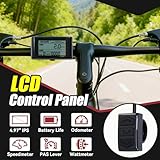 48V 29inch 1000W MTX Rim Rear Wheel E-Bike Conversion Kit,Electric Bicycle Motor Kit with SW900 Display & PAS, Brushless Gearless Hub Motor, Waterproof cable for Mountain Bike,Torque Arm - Image 5