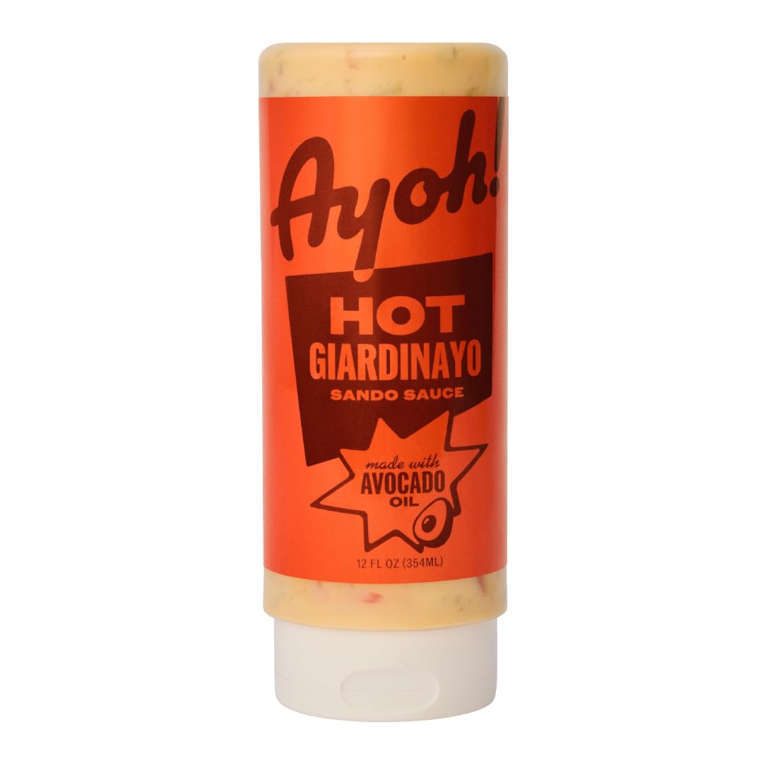 Ayoh! Hot Giardiniera Mayo with Avocado Oil | 12 oz (Pack of 1