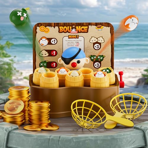 Juego Interactivo Pirate Bounce and Catch para Niños miniatura 1