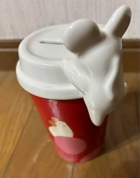 Amazon.co.jp: スタバ 貯金箱 陶器 子年 ねずみ カップ : おもちゃ