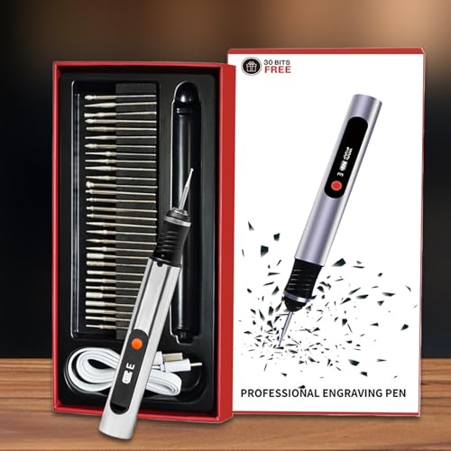 Herramienta de grabado inalámbrica para metal y cristal con diseño ergonómico 4