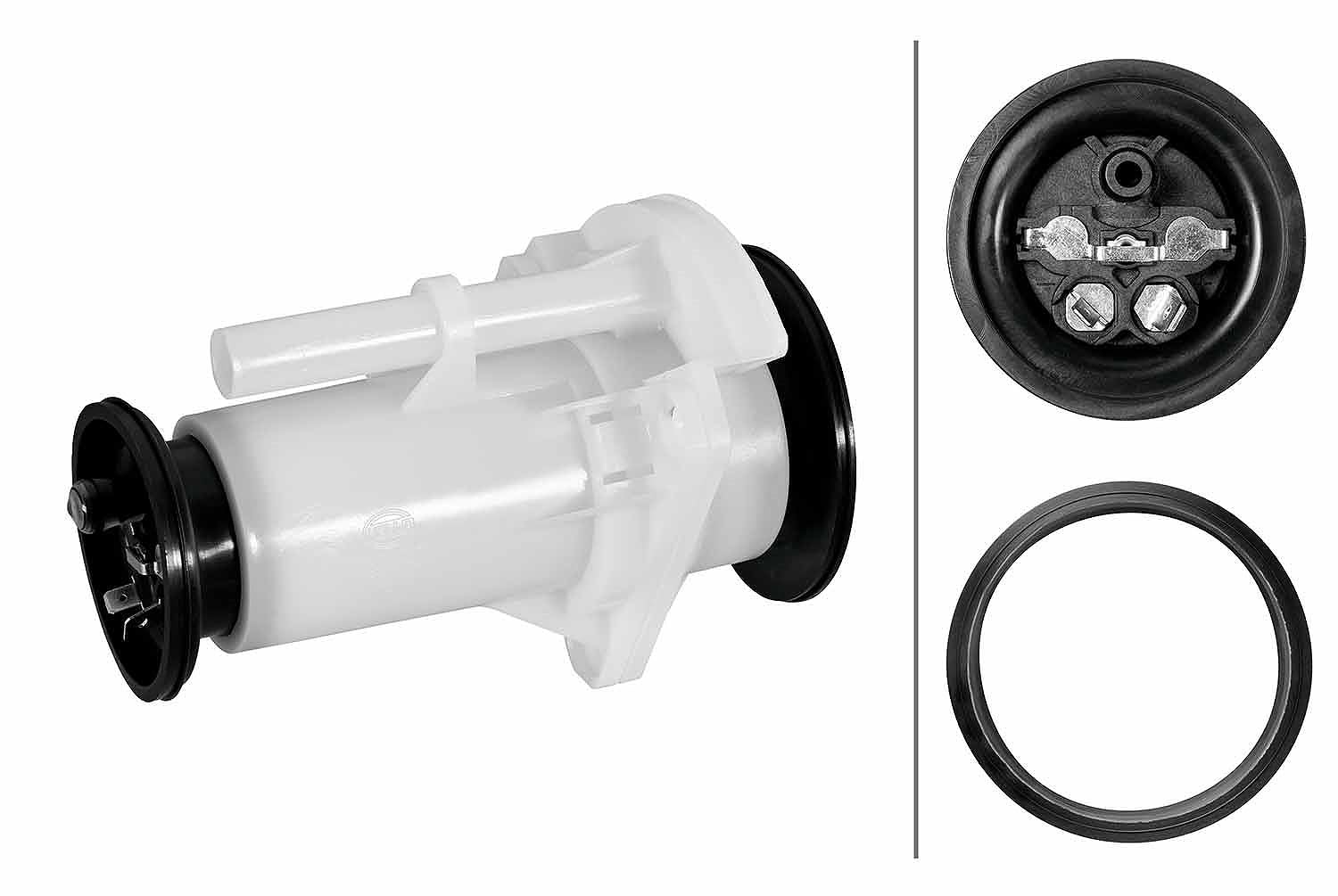 HELLA 8TF 358 306-321 Schlingertopf, Kraftstoffpumpe - Benzinpumpe - Benzin