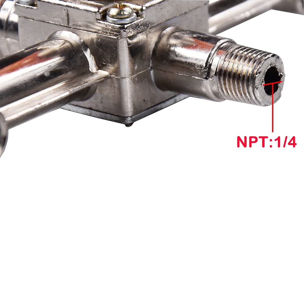 Air Compressor Valve Fit Part, Pressure Regulator Valve with Double