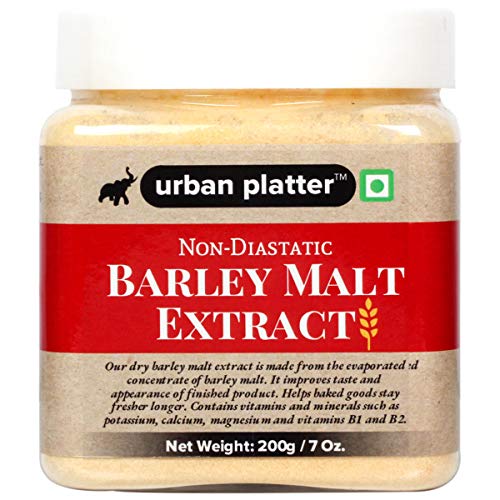Urban Platter Non-Diastatic Bake Friendly Barley Malt Extract, 300g