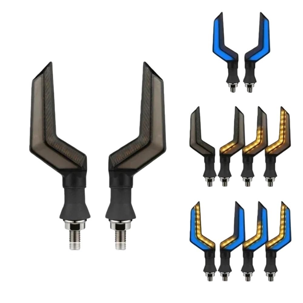 Trasero parada luz 12V con intermitentes dinámicos para motocicletas 8