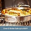 All-Clad D5 5-Ply Brushed Stainless Steel Fry Pan With Lid, 14 Inch, Compatible With Any Stovetop Including Induction, Oven Broiler Safe 600F, Pots and Pans, Frying Pan, Skillet, Cookware, Silver #4