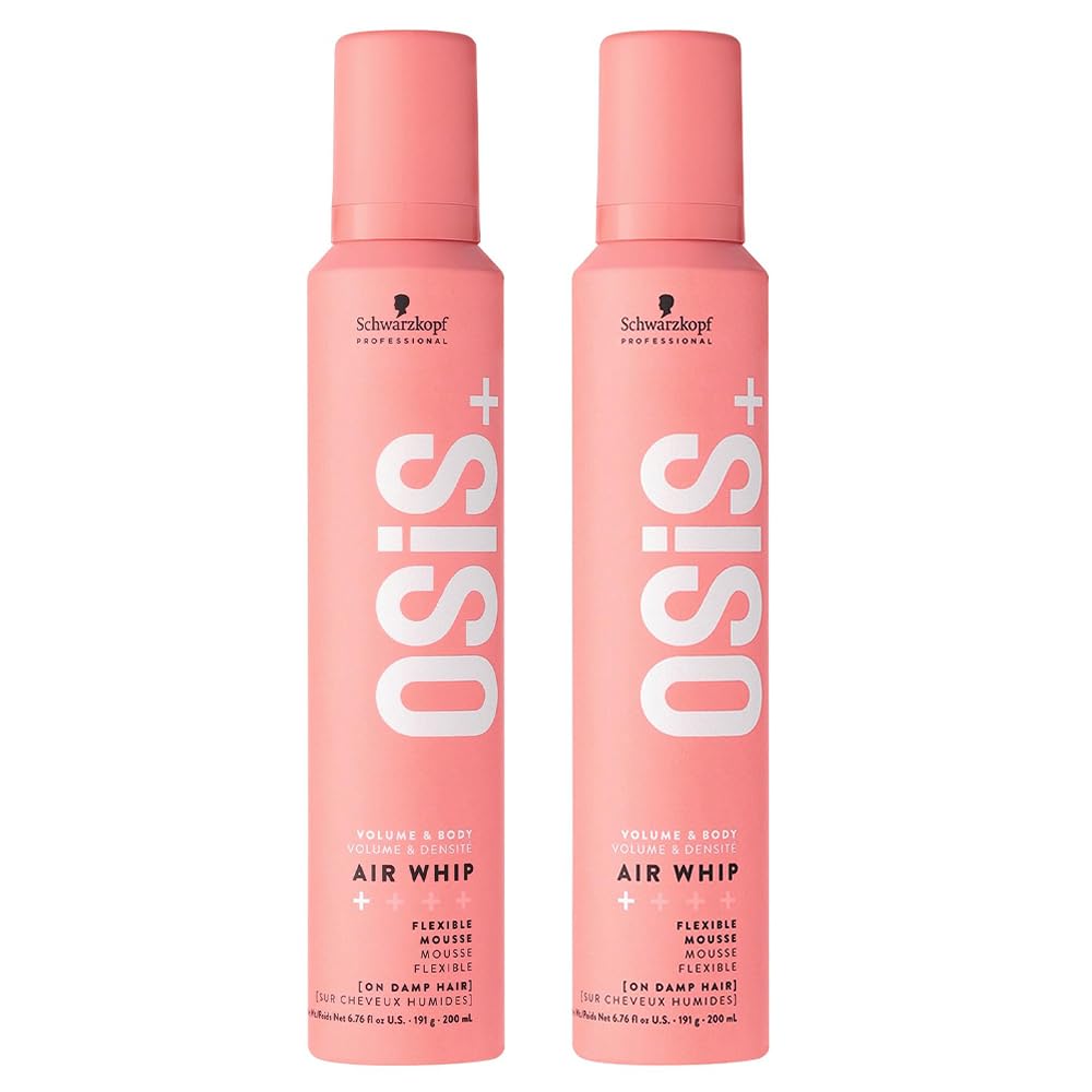 Schwarzkopf Osis+ Air Whip 200 ml – 2 Stück