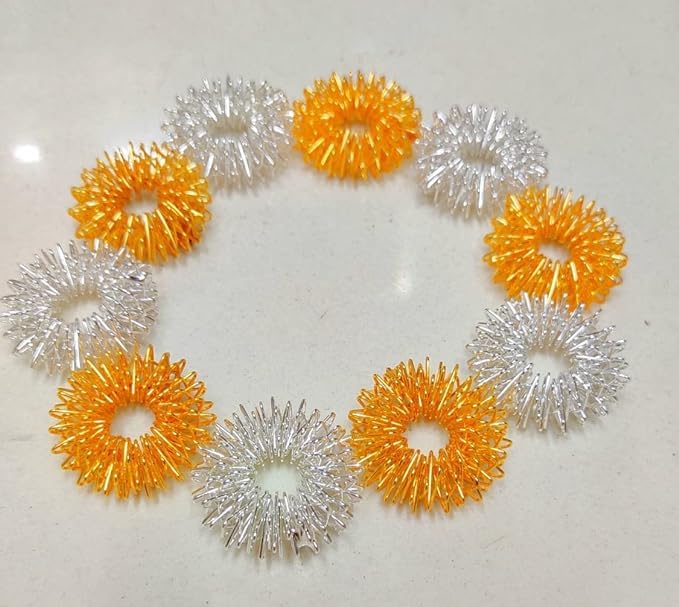 Image of acupressure Health Care System Metal Sujok Ring
