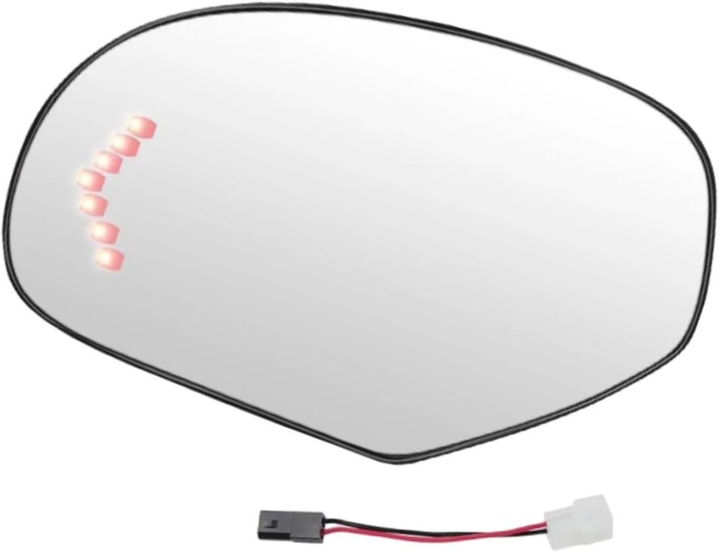 Blind Blind Spot For ChevY For Avalanche For Silverado For Suburban 2007-2014 Heated Side Rearview Mirror Glass Lens With Turn Signal Front Door Wing Mirror Glass