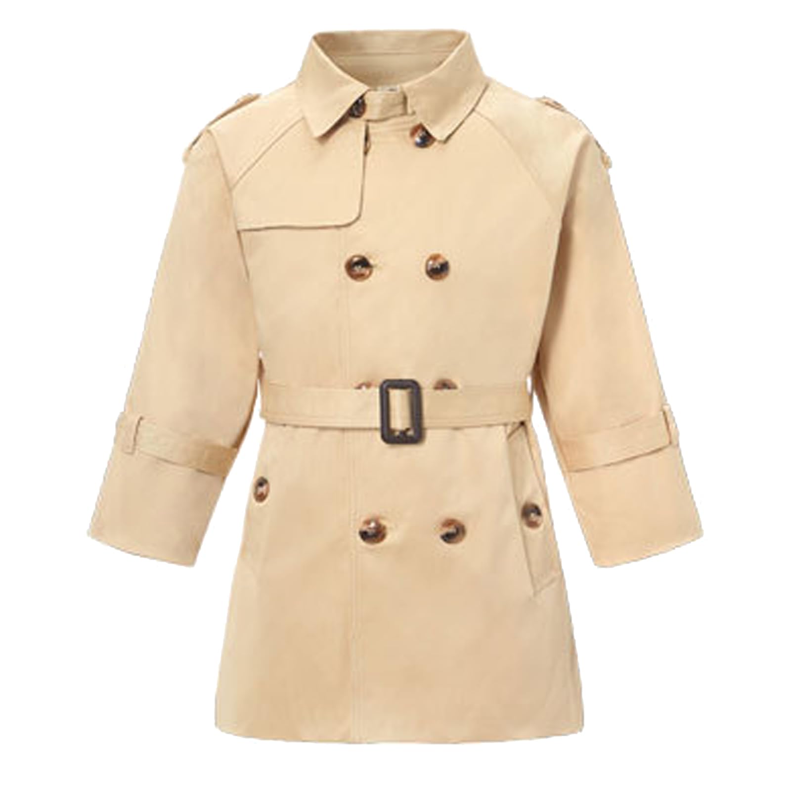 Giacca Trench Per Bambina - Parka Impermeabile Con Stampa Floreale Per Primavera/Autunno - Foto 6