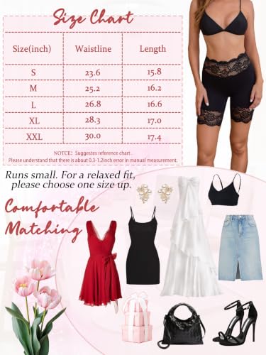 Image of Hibluco Slip Shorts For Under Dresses Anti Chafing Boyshort Women Underwear