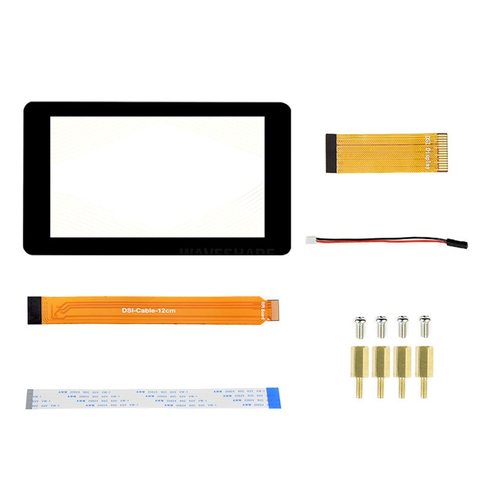 Écran tactile capacitif 7" IPS LCD 1024x600 pour module de calcul - 8