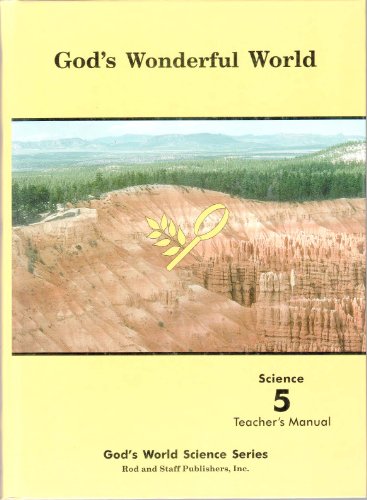 God's Wonderful World: Science 5