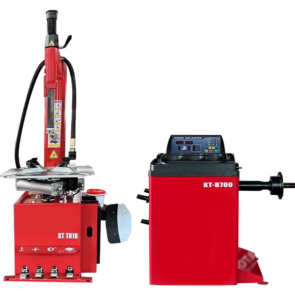 KATOOL 2.0HP KT-T810 Tire Changer with Bead Blaster & KT-B700
