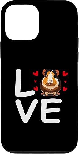 iPhone 12 mini I love guinea pigs, Cute Guinea pig Case