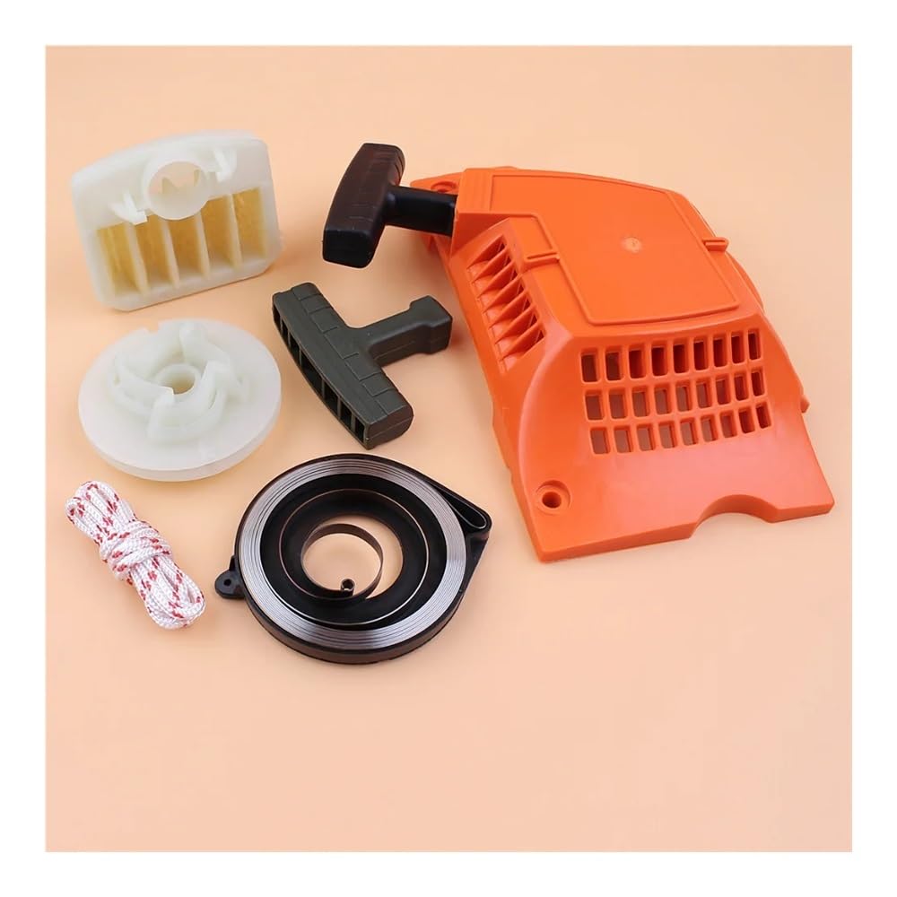 Kit de puesta a punto del filtro de aire del arrancador de retroceso for motosierra de gasolina 350 340 345 346 346XP Repuestos for motosierra 537 10 47 02 Piezas de repuesto