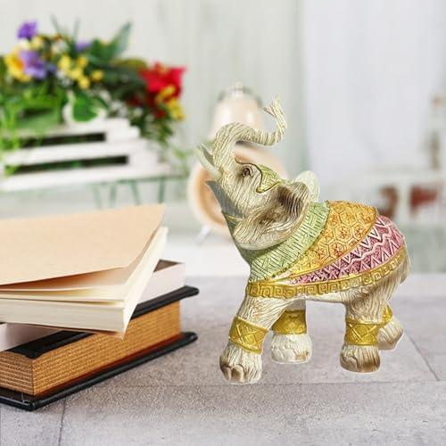 Statue de figurine d'éléphant RLKHXBS pour décoration de table