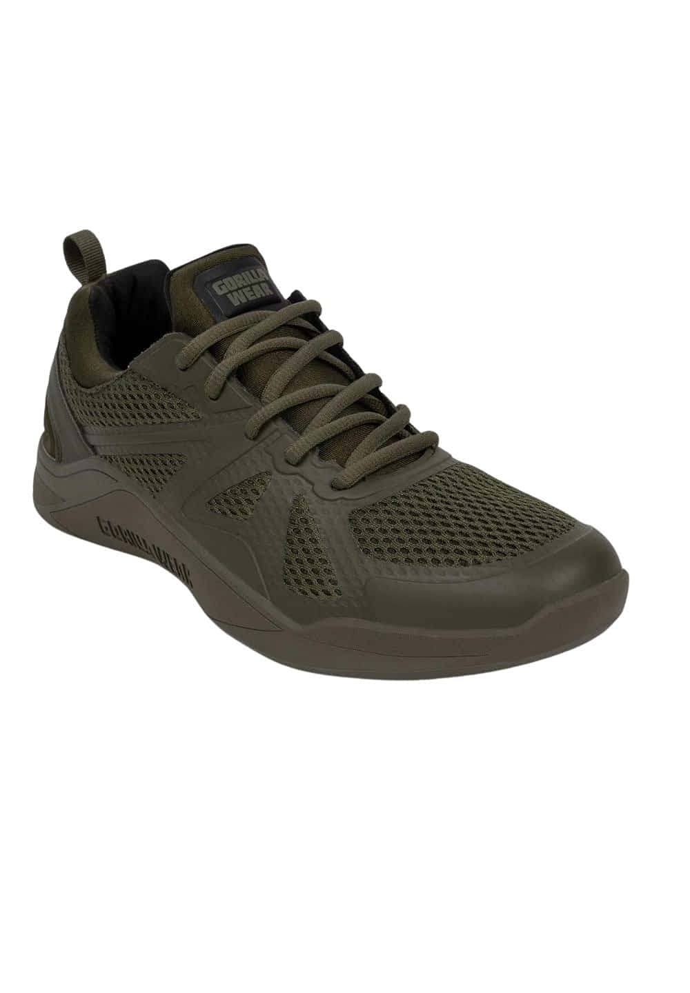 GORILLA WEAR Men's Sneaker Gym Hybrids, Green, 8.5