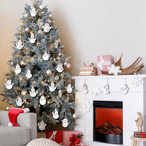 Décoration de Noël rustique MorningRo : ornements de qualité supérieure en métal - 5