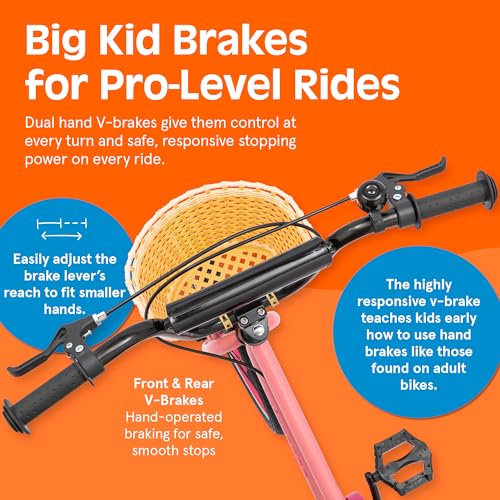Image of Retrospec Koda Plus Kids Bike for Boys & Girls Ages 6-8 Years - Children's Bicycle, Adjustable Seat & Handlebars