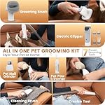 Dog Grooming Vacuum, Pet Grooming Kit, Dog Clipper Nail Trimmer Grinder, 2.5L Dust Cup 7 Grooming Tools 11000Pa Dog Vacuum for Shedding Grooming, Pet Grooming Vacuum for Dogs, Home Cleaning, PG50 Plus - Image 2