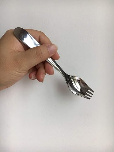 Miniatura 5 de Paquete de 6 cuchadores de acero inoxidable 1810 para uso diario juego de cubiertos de alta resistencia para acampar 82 76 59