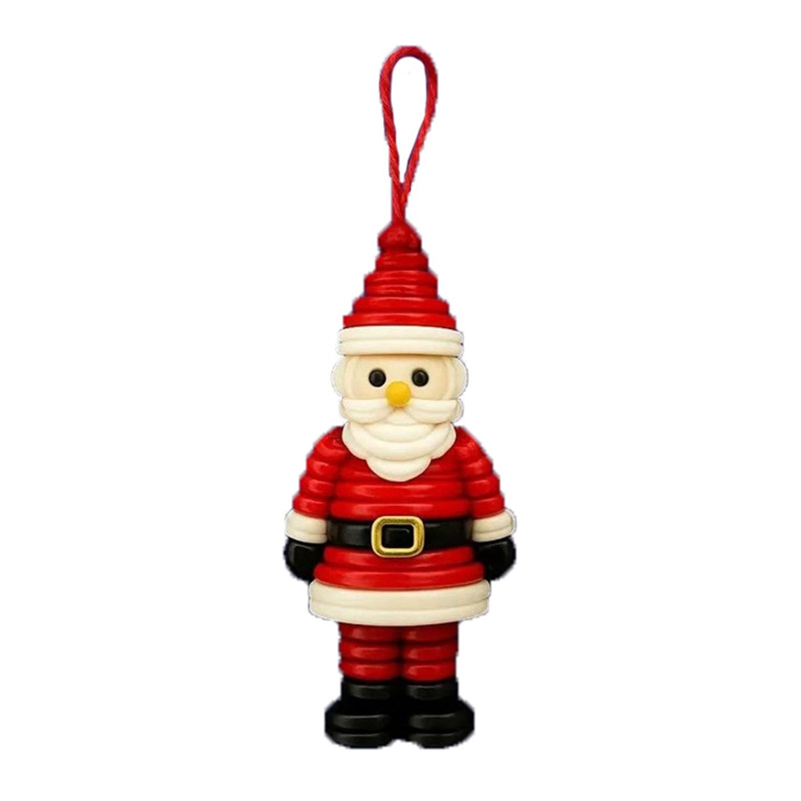 Jazuaiao Christmas Craft Buttons Santa Snowman Angelic Tree Decoration Materials Party Supplies Christmas Decorations