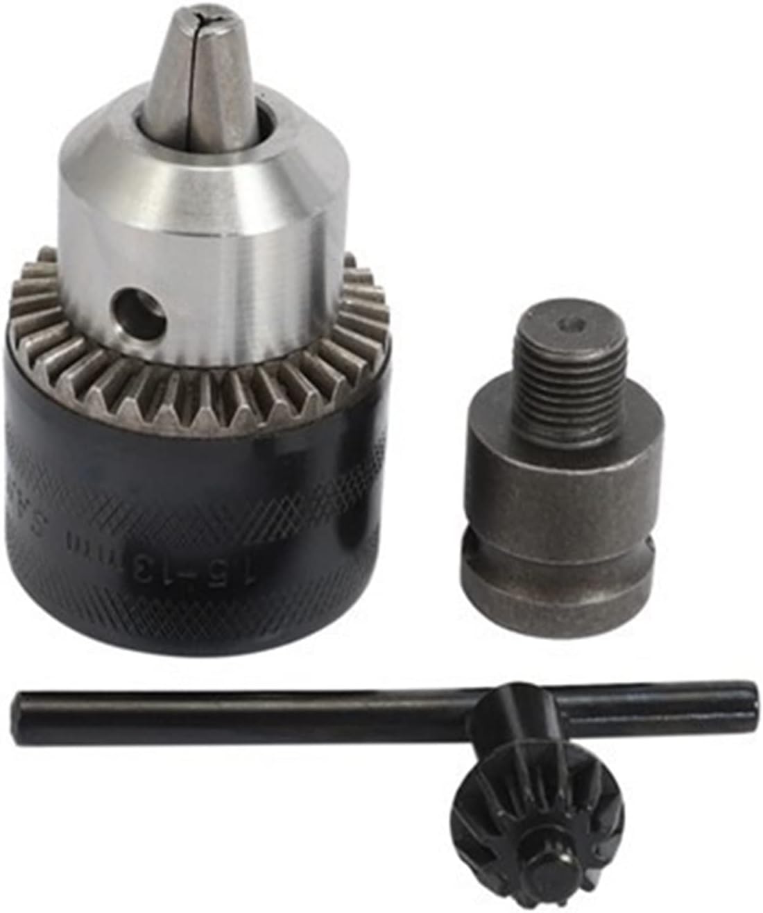 1.5-13mm Drill Chuck Drill Bit Adapter 1/2" Change to Impact Wrench Thread Plus Hammer Adapter for Power Drills Chuck