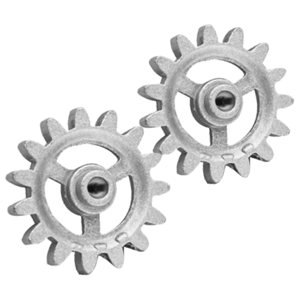 Cabilock 2pcs Barbecue Rotisserie Motor Bracket Diy Grill Rotator Metal Gear Set for Bbq Grill Rotator Mot